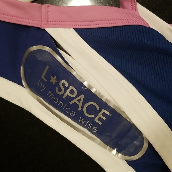 💕L*SPACE💕 Ribbed Sporty Bikini (Lala Top + Vacay Classic Bottom) Large L NWT - Picture 14 of 14